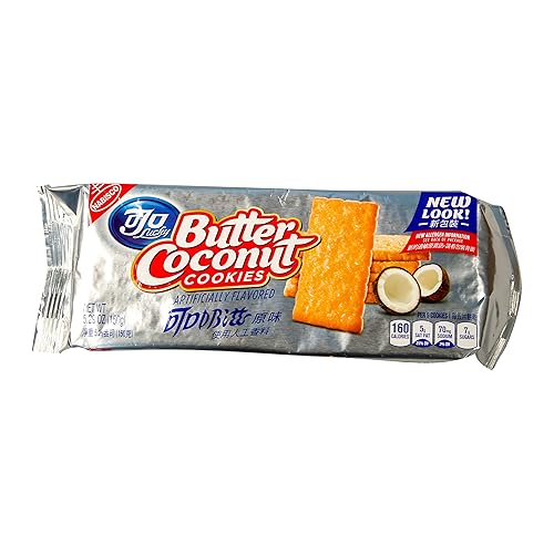 Kraft, Galletas de coco y mantequilla, 6.7 oz