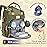 RUVALINO Diaper Bag Backpack - Multifunction Travel Back Pack Maternity Baby Changing Bags, Diaper Changing Totes, Large Capacity, Waterproof and Stylish, Baby Travel Essential, Army Green