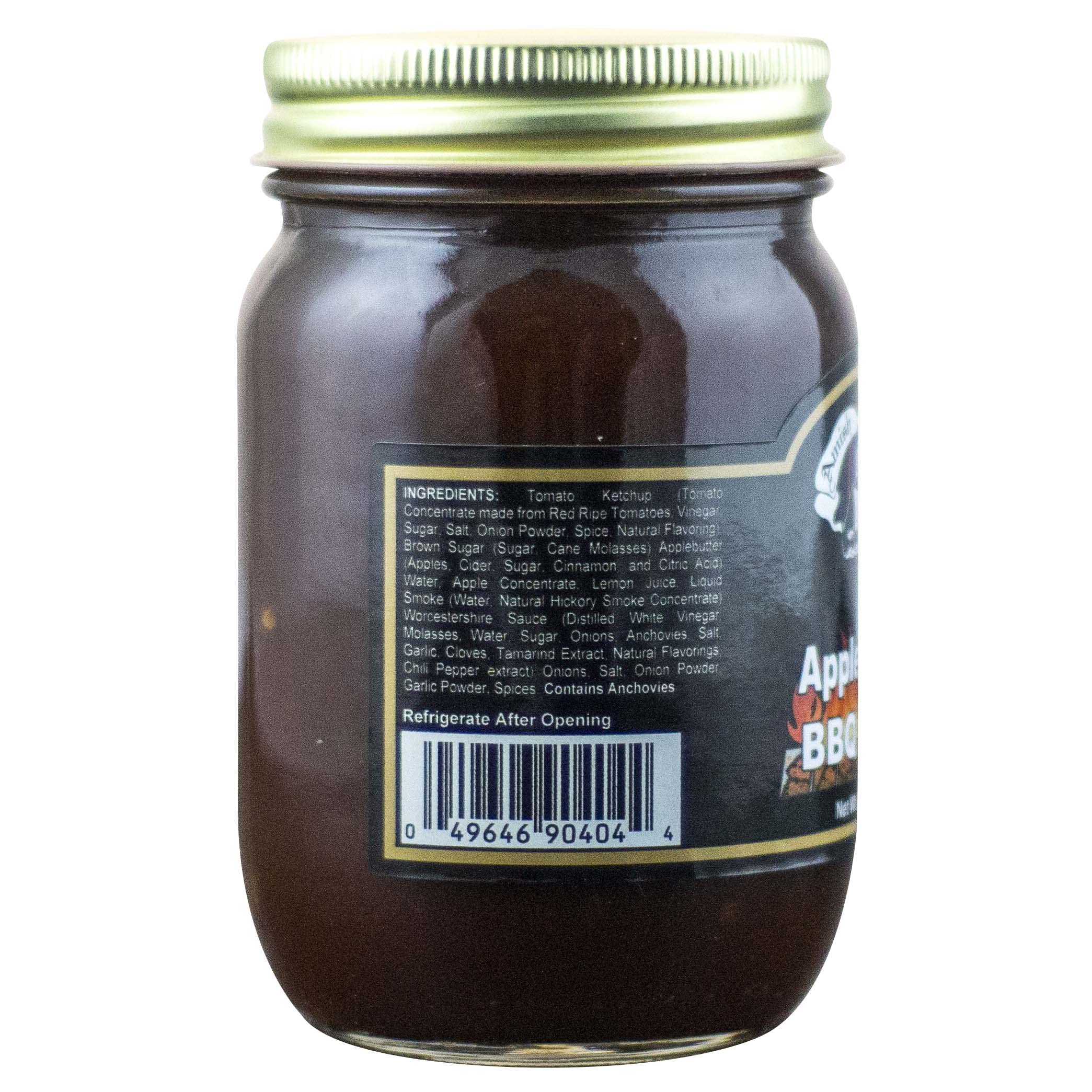 Amish Wedding Apple Butter BBQ Sauce 15 Ounces (Pack of 2)