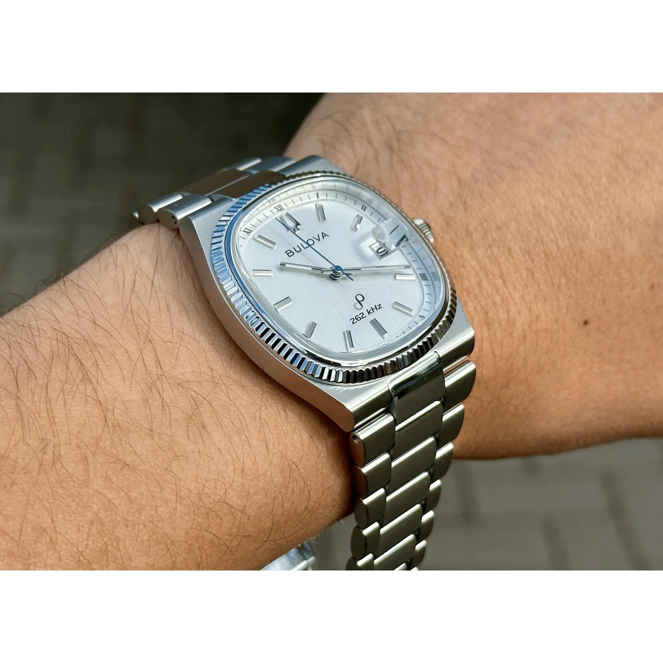Bulova Watch 96B444, argento, Moderno
