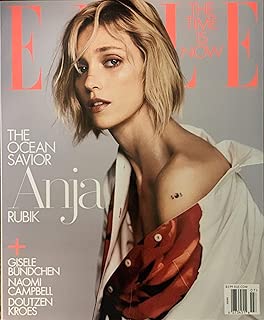 ELLE MAGAZINE - JULY 219 / THE TIME IS NOW - ANJA RUBIK