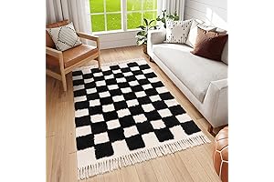 Lahome: The Ultimate Checker Board Rug for Style and Comfort