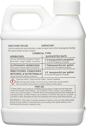 Miniatura 6 de The AMES Companies 2914000 True Temper - Rastrillo de paja - 15 pulgadas marrón y surfactante Ag para herbicidas no iónicos, 16 onzas, 1 pinta