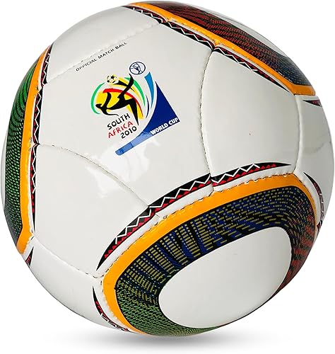 Réplica famosa de fútbol de la Copa Mundial de Sudáfrica 2010, tamaño oficial 5, artículo coleccionable perfecto y regalo memorable para los amantes