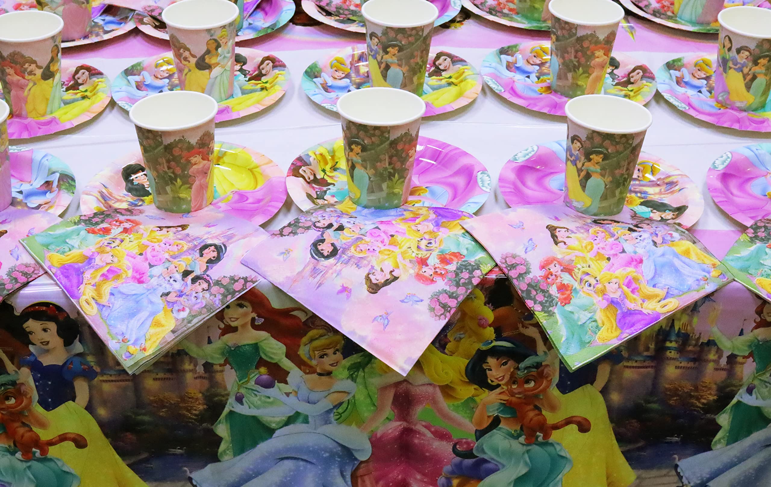 Set Completo Decorazioni Festa Bohémien Arcobaleno - Per 20 Ospiti - Ideale Matrimoni E Compleanni Bambini
