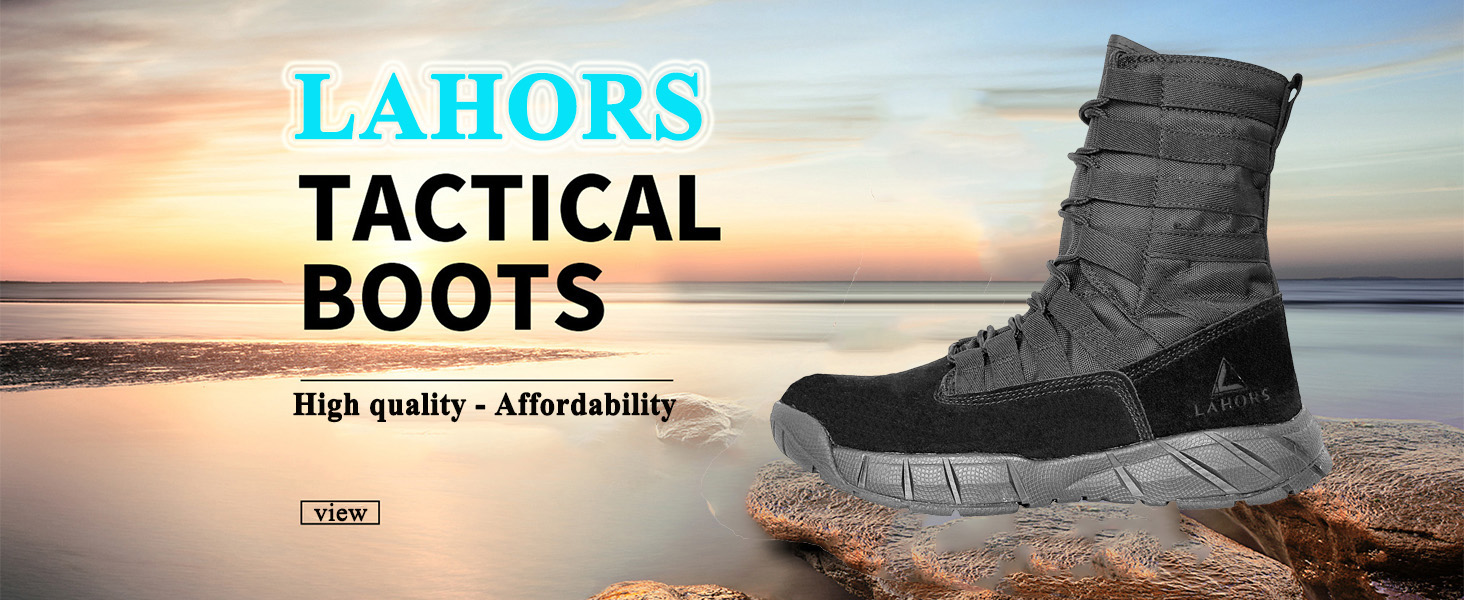 Amazon.com: LAHORS Lightweight Military Tactical Combat Boots Men