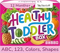 Vista 12 de TOYVENTIVE Libros educativos, tarjetas flash y rompecabezas: regalos de cumpleaños para niños de 1, 2, 3 y 4 años, juguetes de aprendizaje