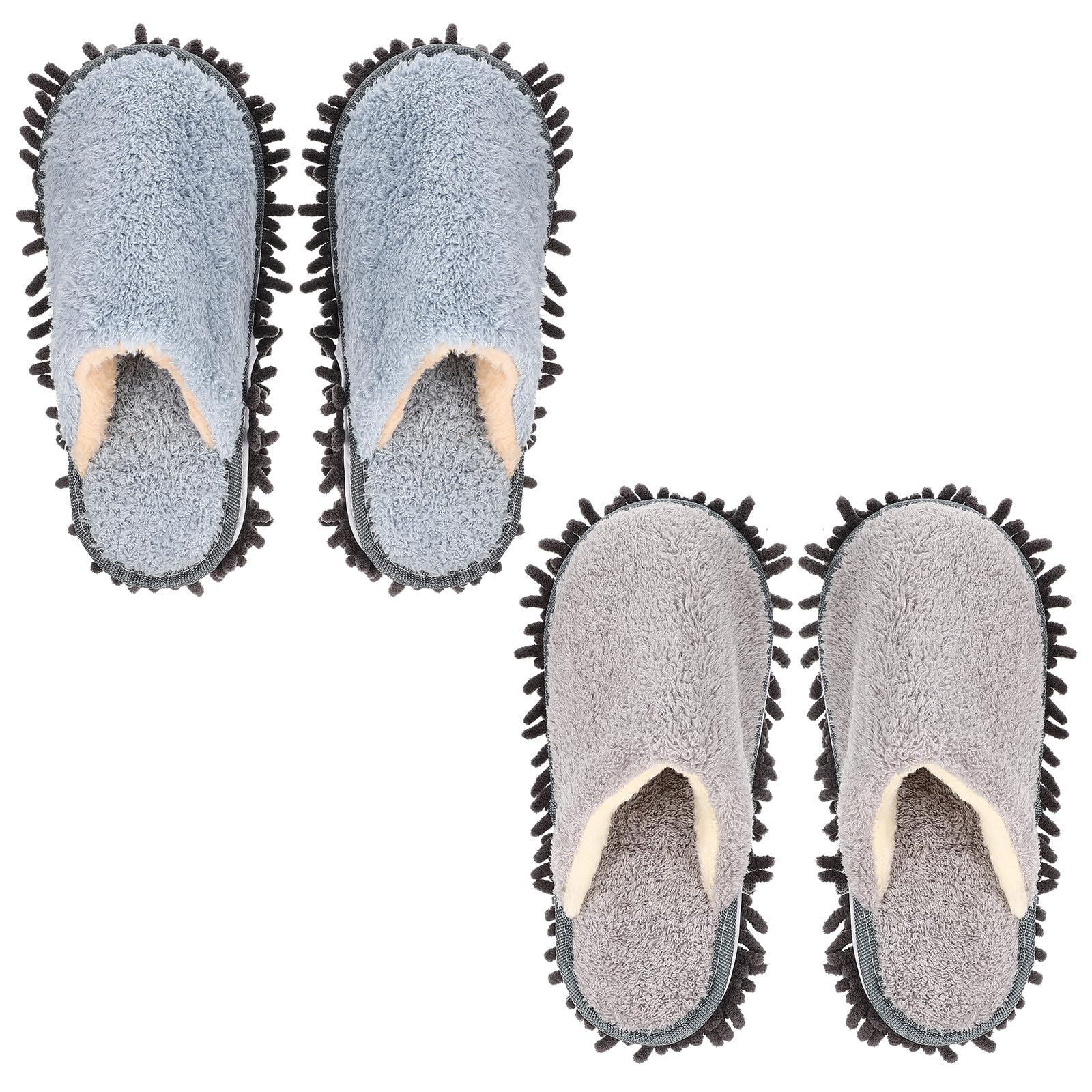 Chaussures de balai lavables flanelle absorption eau confort Zerodeko enfants