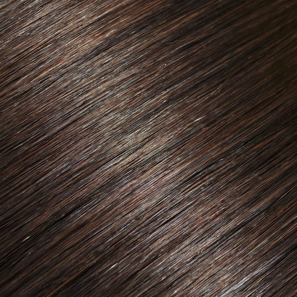 La parrucca naturale - onda lunga con fascia intrecciata (bruna - 4)