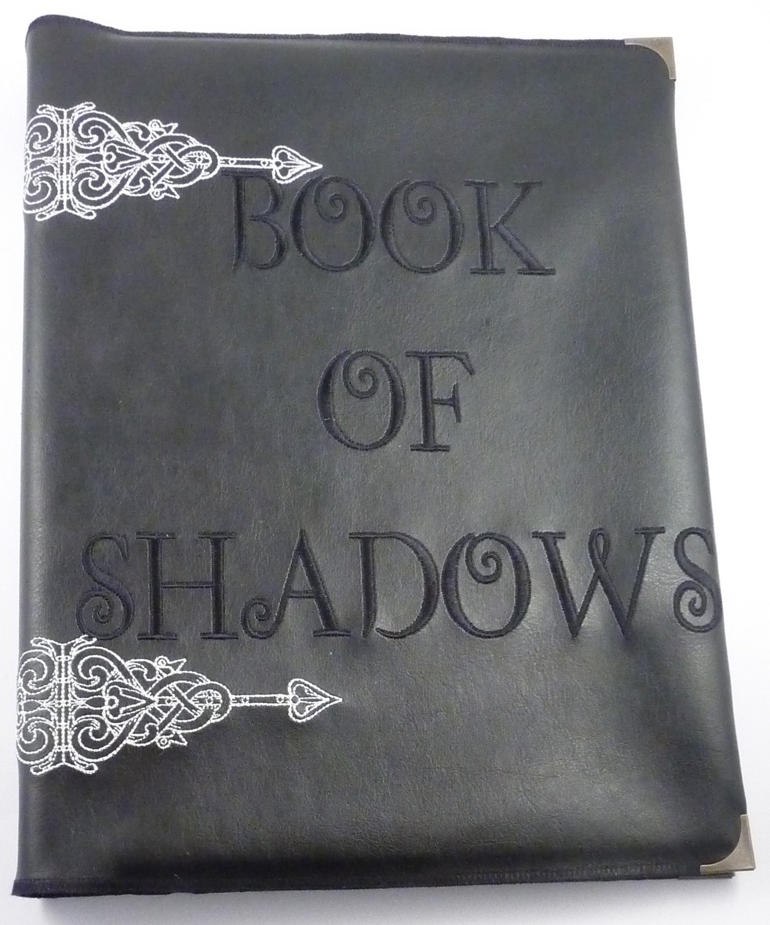 Book Of Shadows Faux Leather Covered Ring Binder Wiccan, Pagan, Witch, BoS/Journal