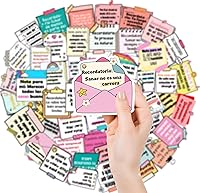 Vista 2 de Inspirational Stickers Set - Spanish Self-Love Decals with Positive Affirmations, Motivational Quotes for Vision Board, Planners & Water Bottles