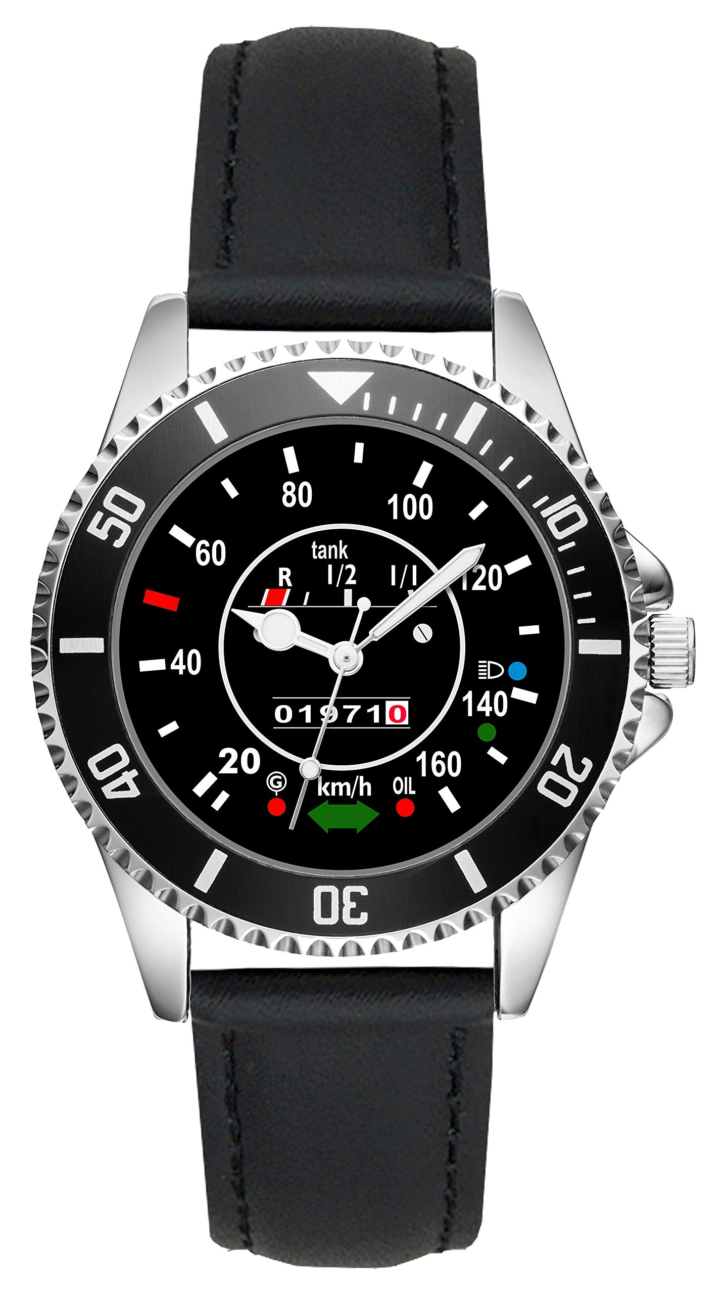 KIESENBERG Orologio da uomo Regalo per Käfer Tachimetro Fan Cockpit