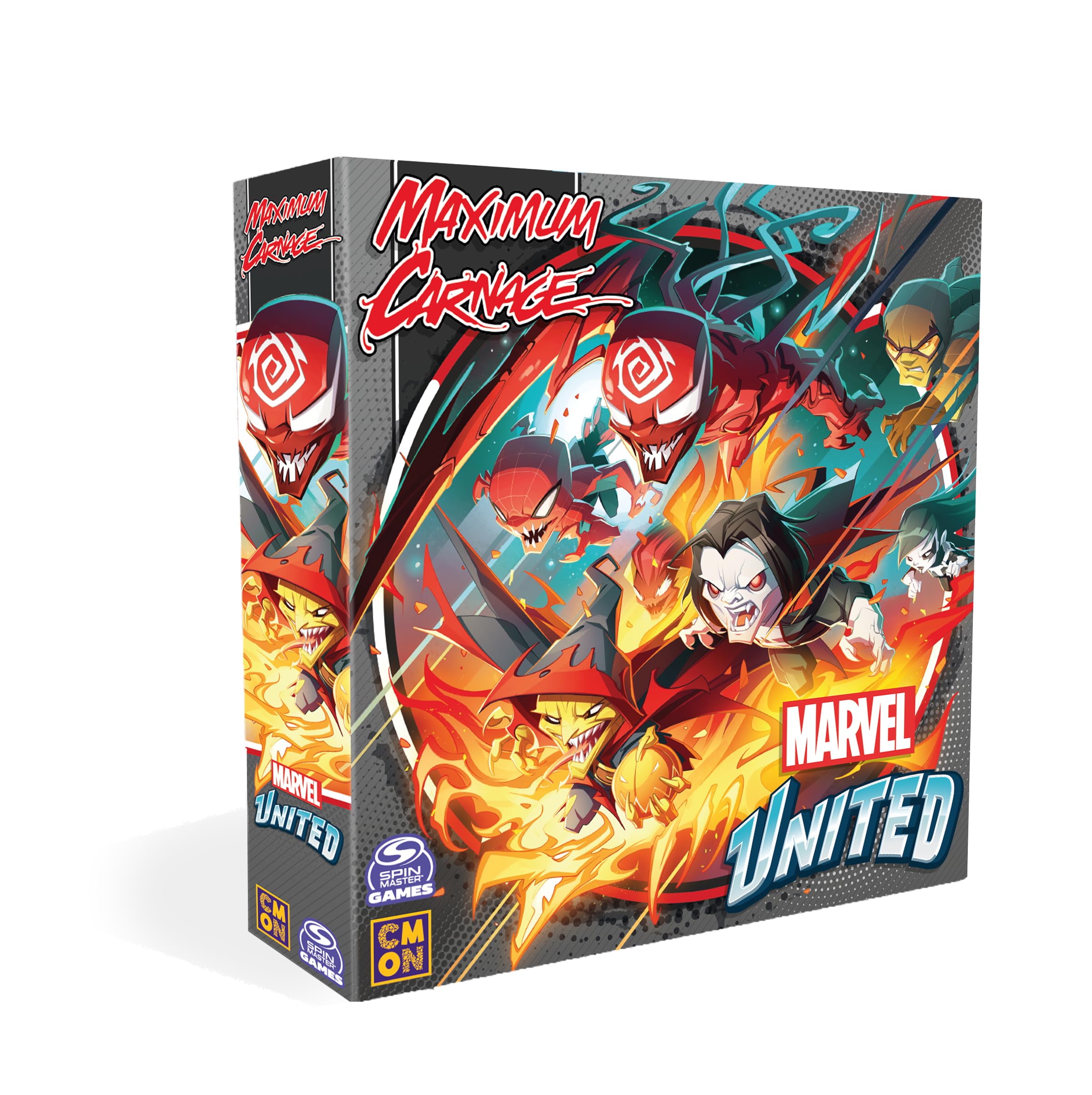 Asmodee Marvel United Maximum Carnage Expansion Board Game 14+ Years, 1-5 Players, Italian Edition