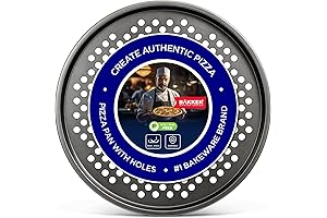 Non-Stick Pizza Cooking Pan with Holes