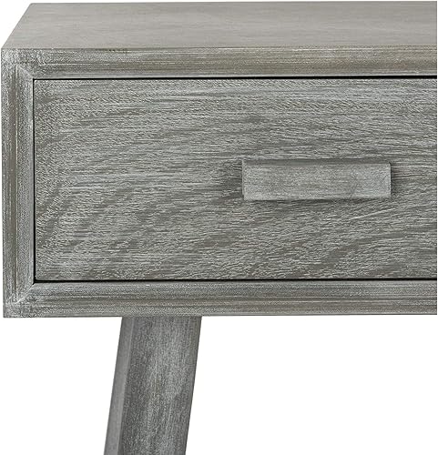 Miniatura 4 de Safavieh Home Albus Mid-Century Modern Slate Grey Mesa consola de 3 cajones