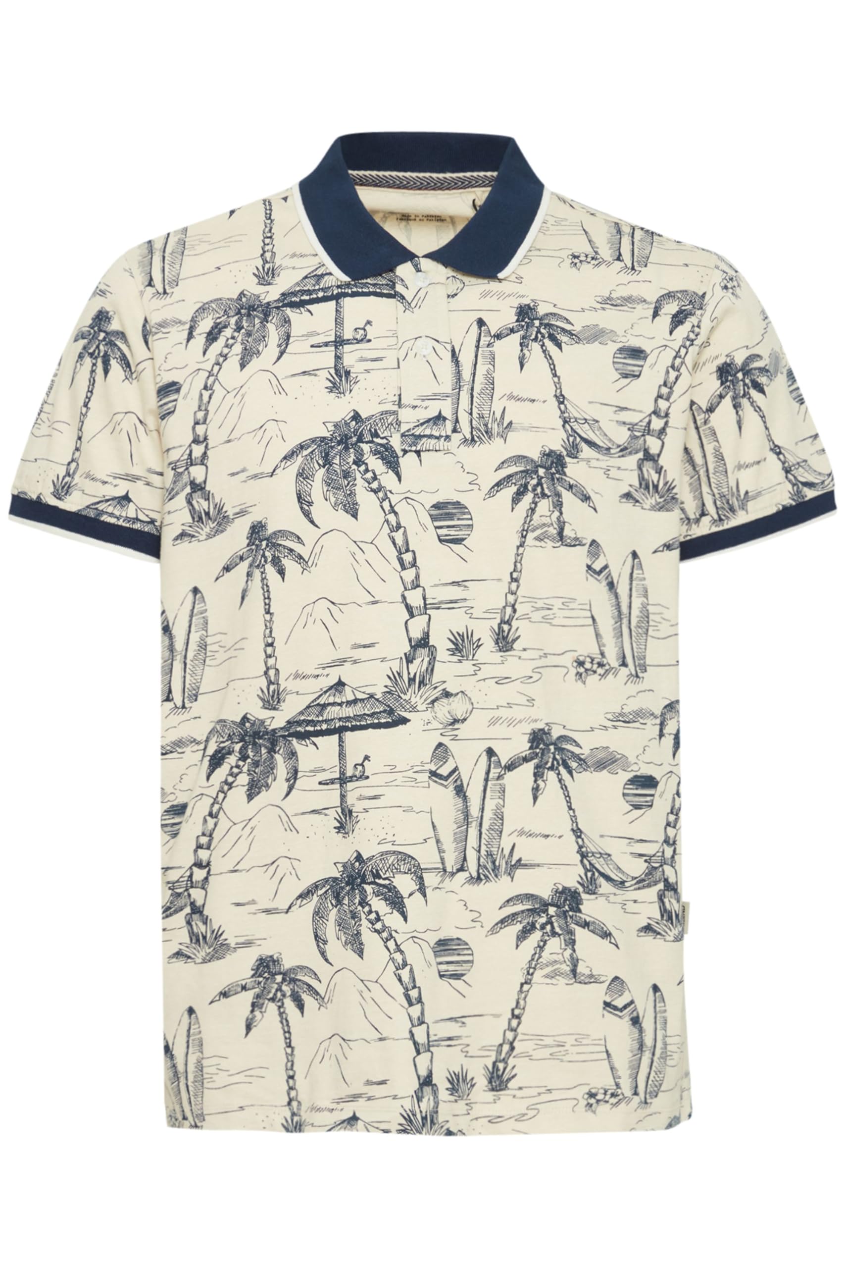 Blend BHPolo Herren Poloshirt Shirt mit Umlegekragen Knöpfen 100% Baumwolle Regular fit