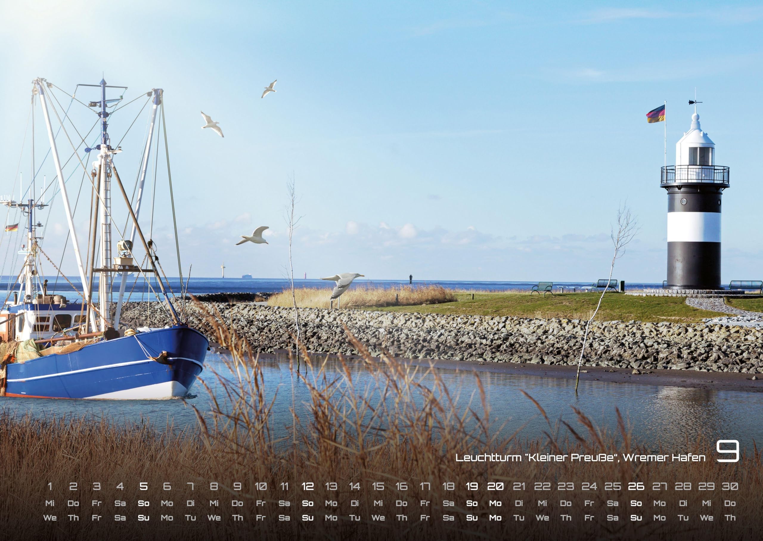 Nordsee – Küstenzauber - 2027 - Kalender DIN A2: Der Wandkalender mit den schönsten Nordsee-Motiven für das Jahr 2027 im extragroßen Format DIN A2 (ca. 60 x 42 cm)!