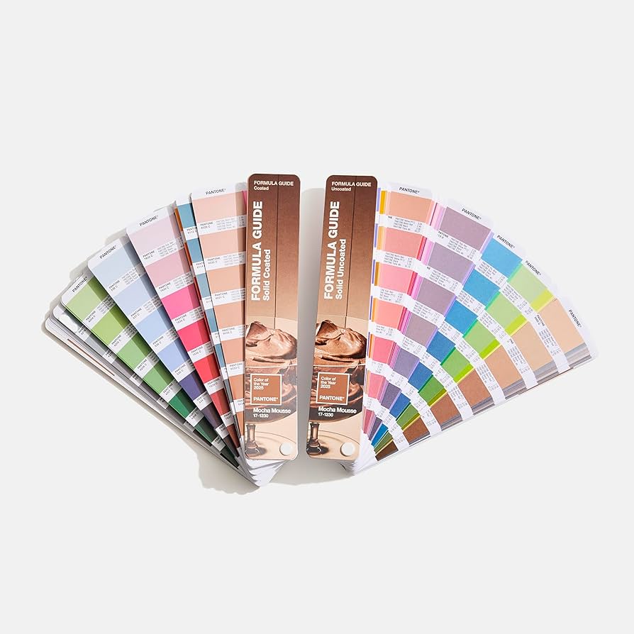 アート・デザイン・音楽 PANTONE FORMULA GUIDE Solid Coated PANTONE® USA | Solid Guide Set - Formula Guide Coated