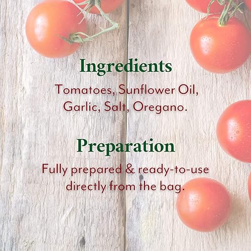 Miniatura 6 de Roland Foods Horno Tomates tostados, Marinados con ajo y orégano, Alimentos importados especializados, - Bolsa de cereza 32 onzas