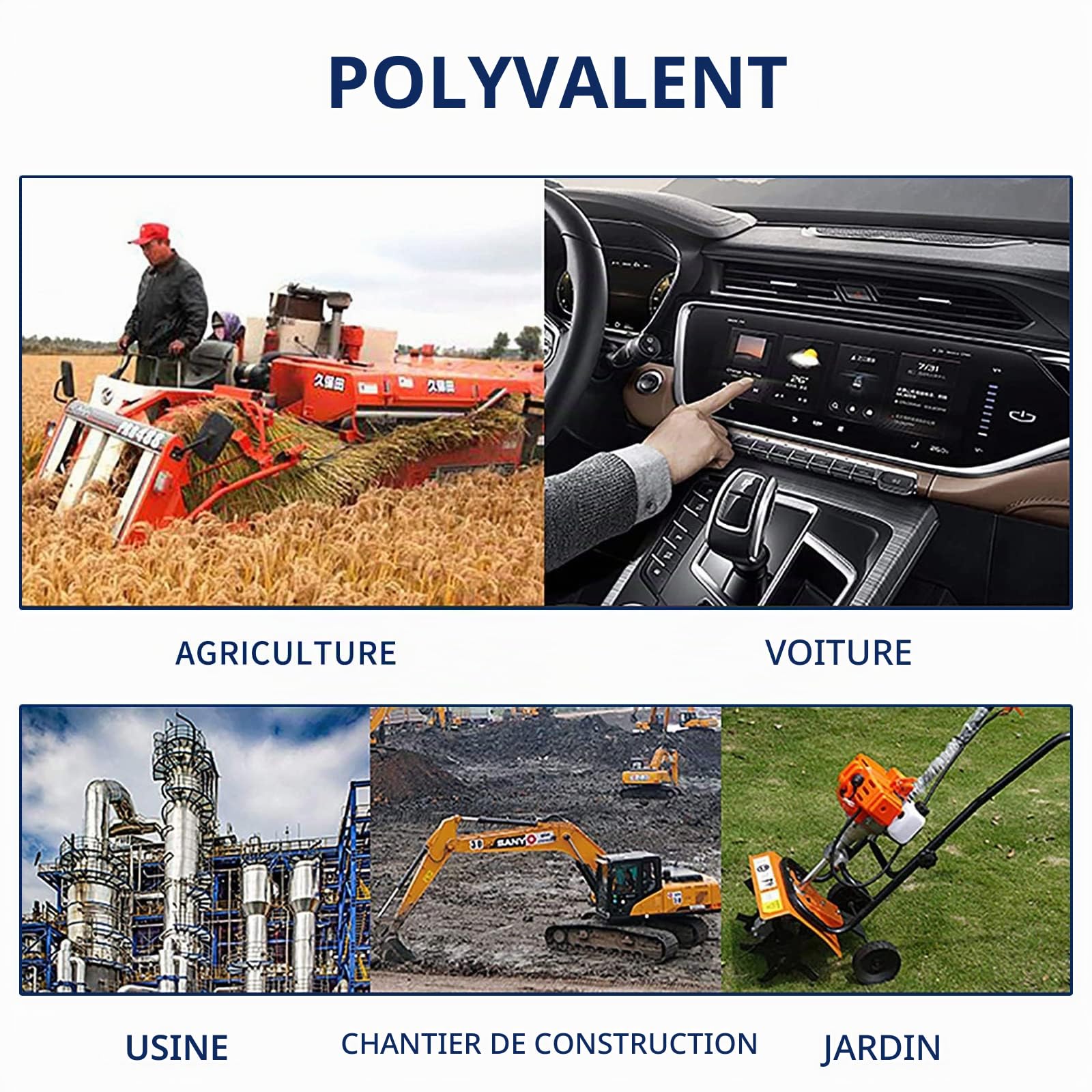Jerrican en métal de 10 l avec bec flexible, approuvé par l'ONU pour essence, diesel et autres marchandises dangereuses – Vert