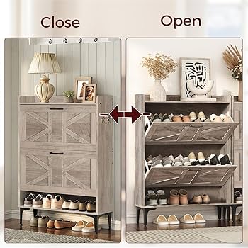 ブリーフィング　SEPARATE SHOES CASE 1000D Amazon.com: MAHANCRIS Shoe Storage Cabinet, Shoe Organizer