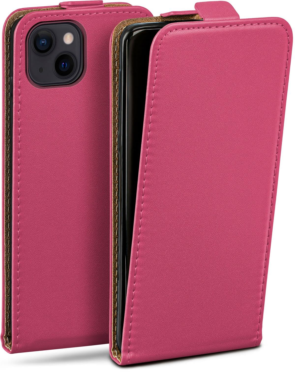 Coque iPhone 13 mini moex rabat protection intégrale écran rose - 8