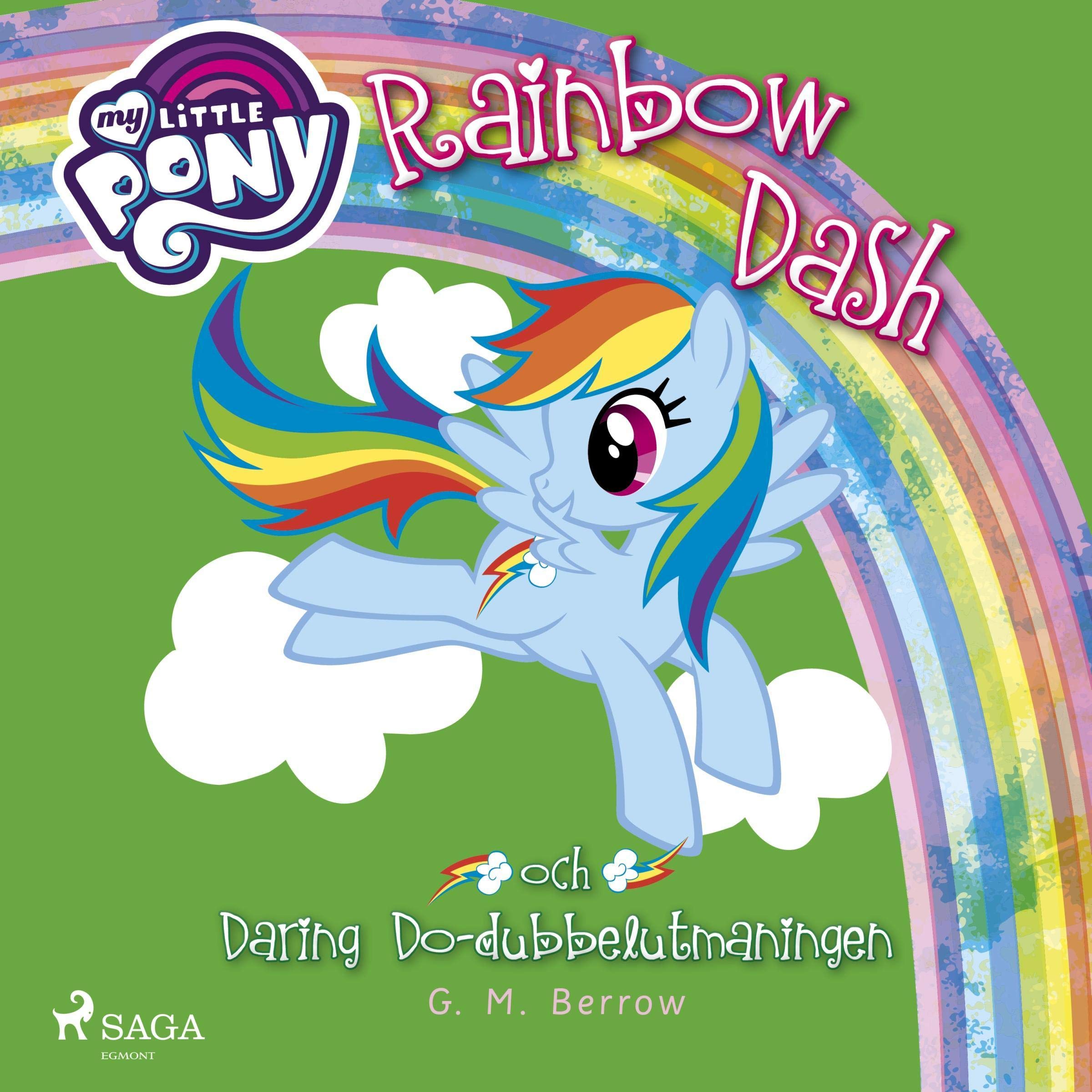 Cover art for Rainbow Dash och Daring Do-dubbelutmaningen