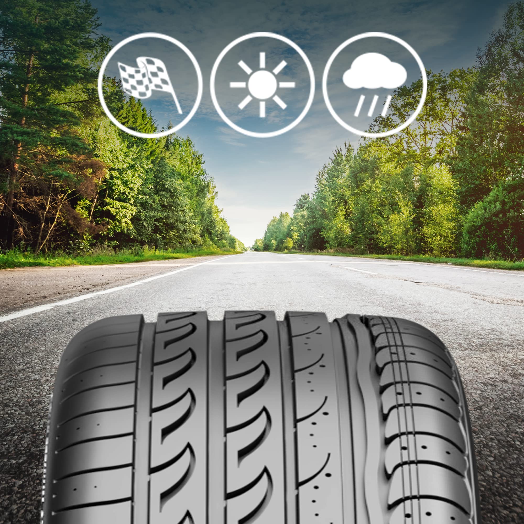 SYRON TIRES 225/45 ZR17 94W XL Sommerreifen Reifen Kompatibel mit MERCEDES-BENZ C-Klasse Limousine W202, OPEL Speedster E01, AUDI A3 Schrägheck 8L1, BMW 3 Limousine E46 3 Coupe E46