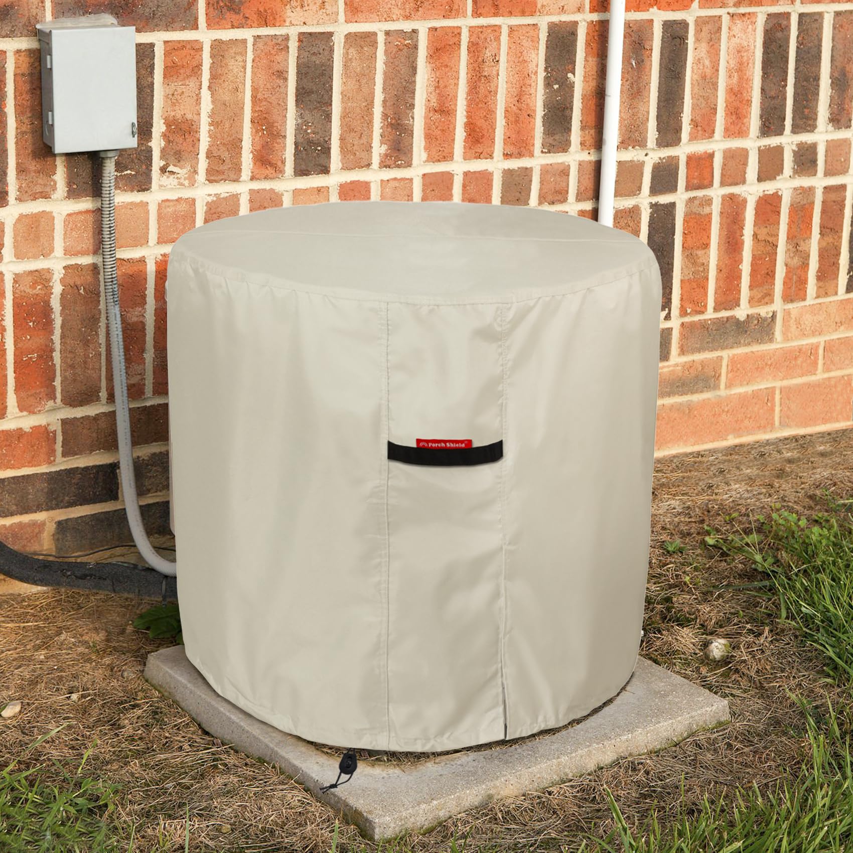 Snapklik.com : Porch Shield Waterproof AC Covers Heavy Duty Round Air ...