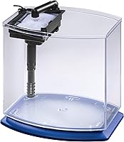 Vista 27 de Aqueon Kit de tanque de peces de acuario pequeño LED MiniBow con tecnología SmartClean, negro, 2.5 galones