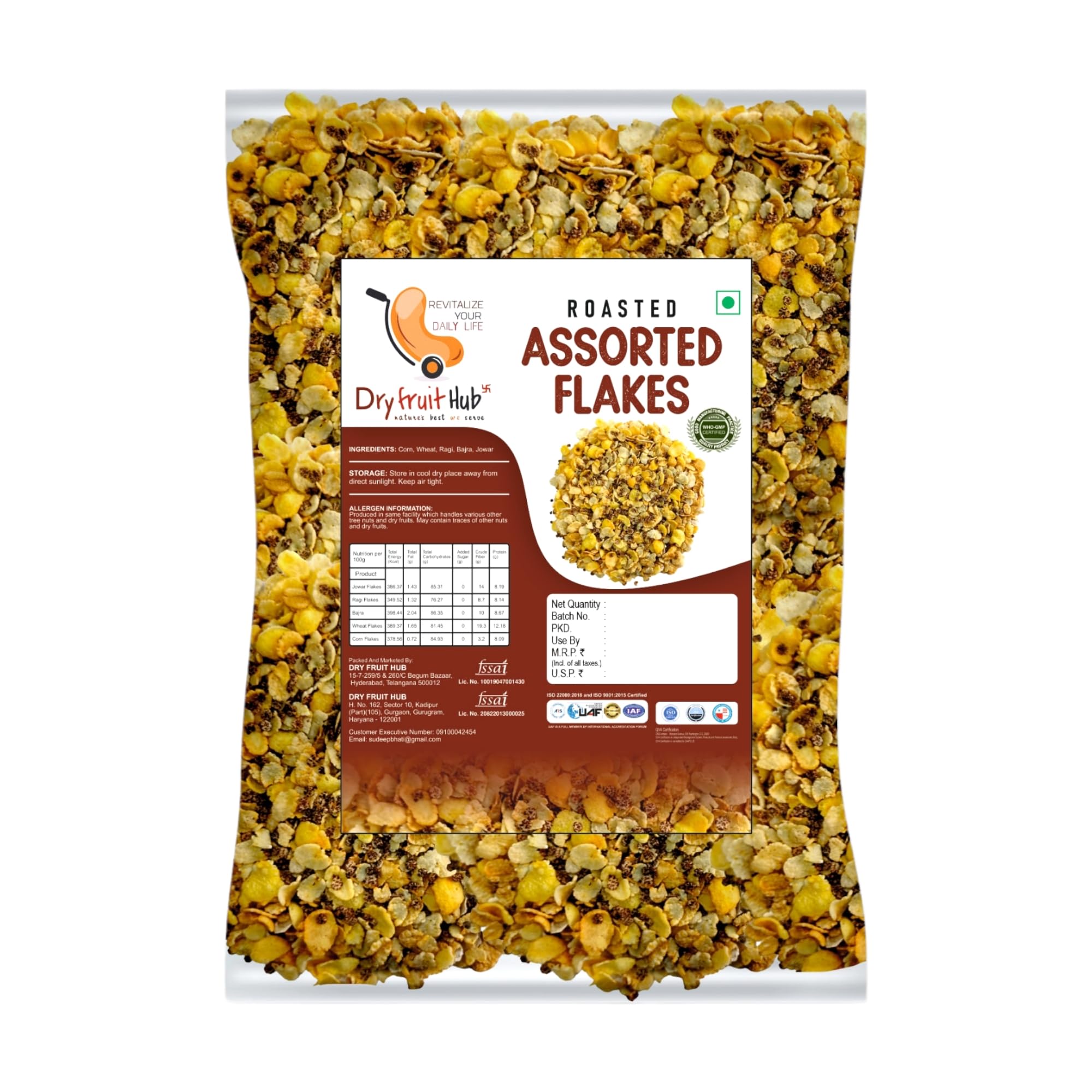 See full amazon price history chart for Dry Fruit Hub Roasted Flakes 250gm Multigrain Roasted Flakes For Breakfast - Nutrient-Rich Blend of Corn, Wheat, Bajra, Ragi, and Jowar - Gluten-Free, Vegan-Friendly - Crunchy and Ready To Eat Healthy Snacks Dry Fruit Hub Roasted Flakes 250gm Multigrain Roasted Flakes For Breakfast - Nutrient-Rich Blend of Corn, Wheat, Bajra, Ragi, and Jowar - Gluten-Free, Vegan-Friendly - Crunchy and Ready To Eat Healthy Snacks (B0C6L18TND) Amazon Price History, Amazon Price Tracker