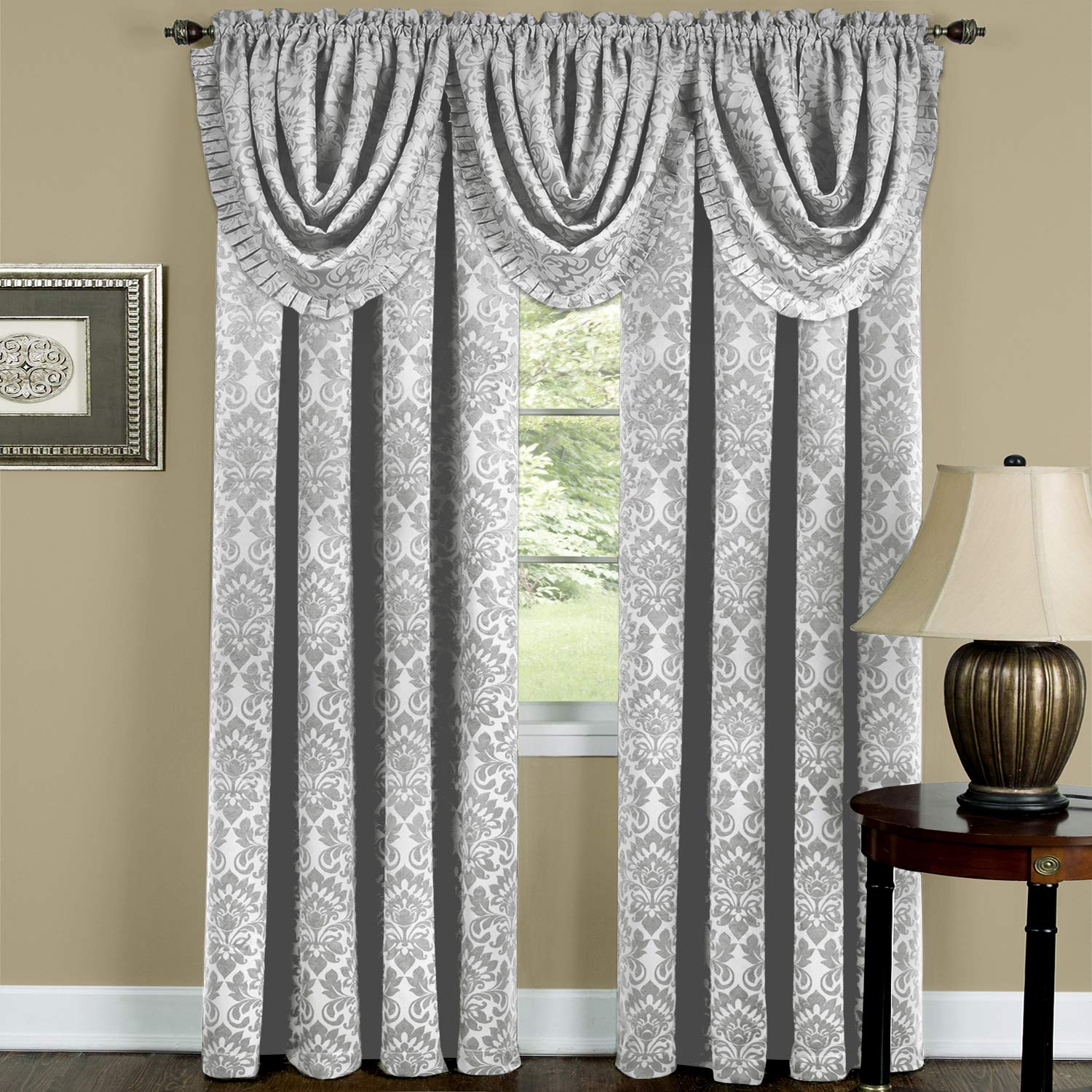 Amazon.com: ACHIM Sutton Panel - 52x63 - Silver : Home & Kitchen