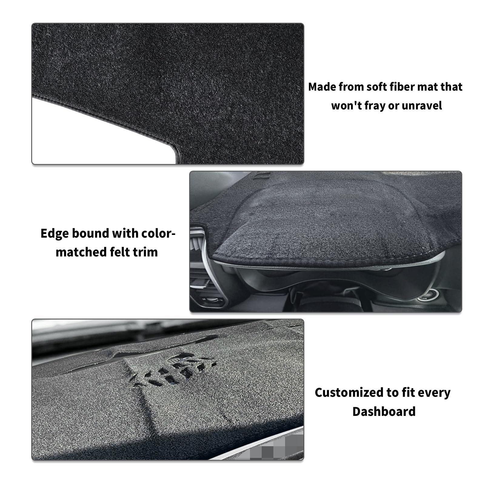 Dashboard Zonnescherm Mat, Dashboard Zonnescherm zon bescherming Tapijt Accessoires Voor Ram 1500 2019 2020 2021 2022