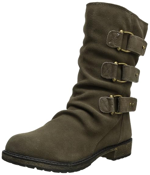 Motorcycle Boot,Olive,6 M US at Amazon 