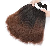 Vista 19 de Callia 8 paquetes de cabello trenzado preestirado, 26 pulgadas, sin picazón, ajuste de agua caliente, trenzas de cabello trenzado de ganchillo