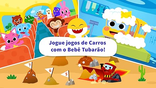 Bebê Tubarão Cidade de Carros