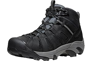 Men's Flint Mid Height Steel Toe Work Boots: Ultimate Protection for the Workplace