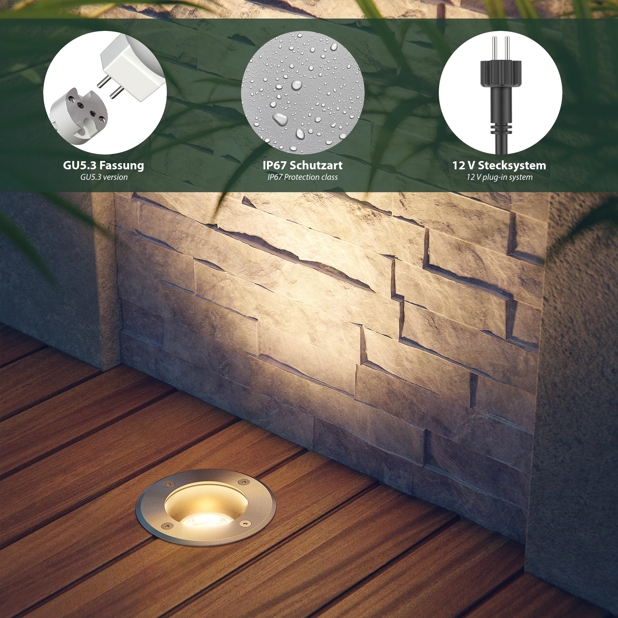 FARETTO INCASSO VIVIDA LED 15W TONDO COLORE BIANCO 4000K 1250 Lumen FORO 125 Mm - Foto 8