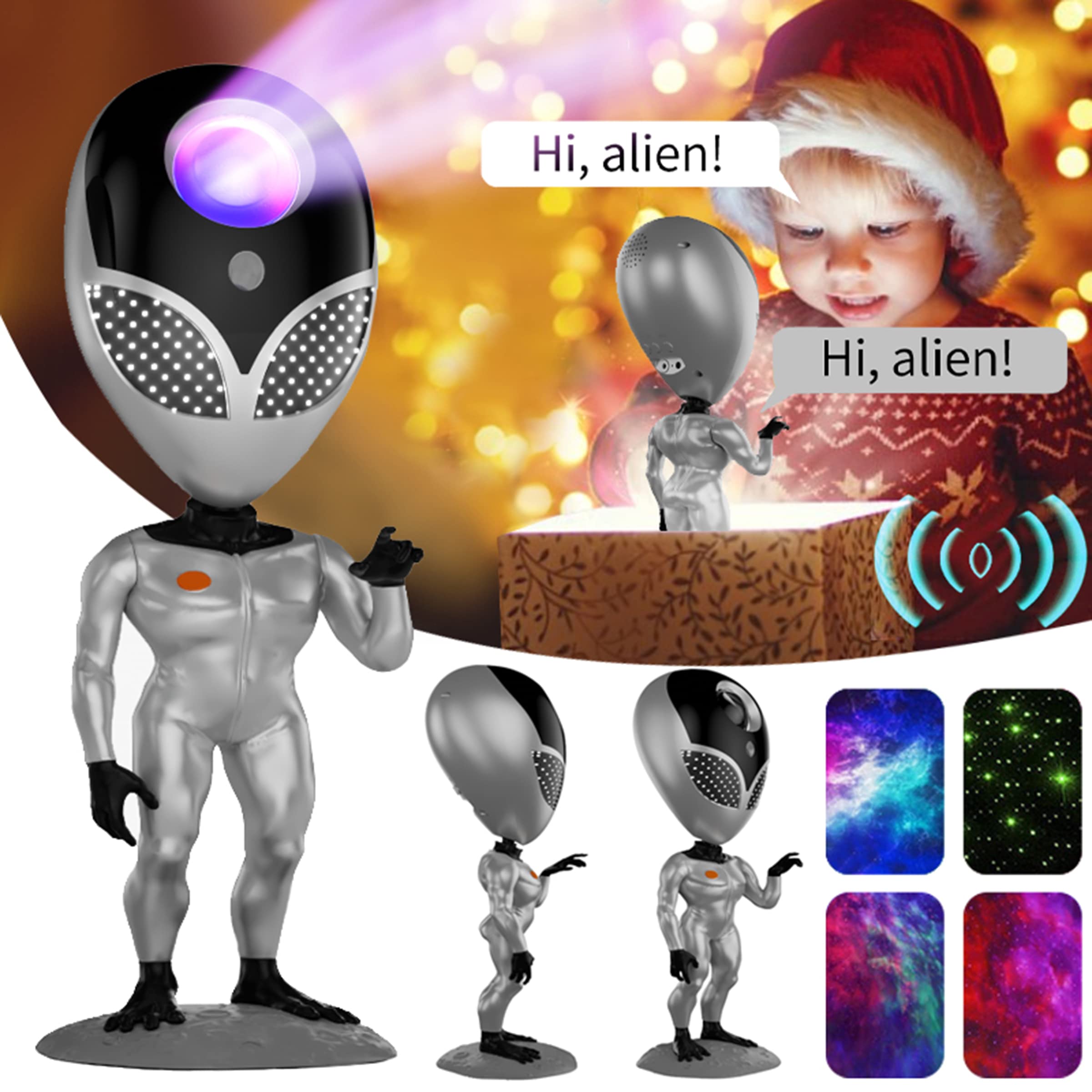 Projecteur Ciel Etoile, Nébuleuse LED Projecteur Starry Sky Night Light Veilleuse Enfant avec Télécommande, Projecteur de Chambre et de Plafond, Meilleurs Cadeaux pour Enfants et Adultes