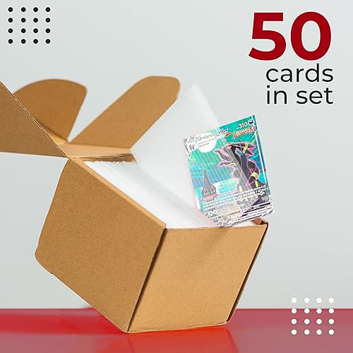 Miniatura 5 de Paquete de 50 protectores de envío de tarjetas coleccionables de 3.5 x 4.5 pulgadas, insertos de plástico fuertes, fundas de cartón para tarjetas