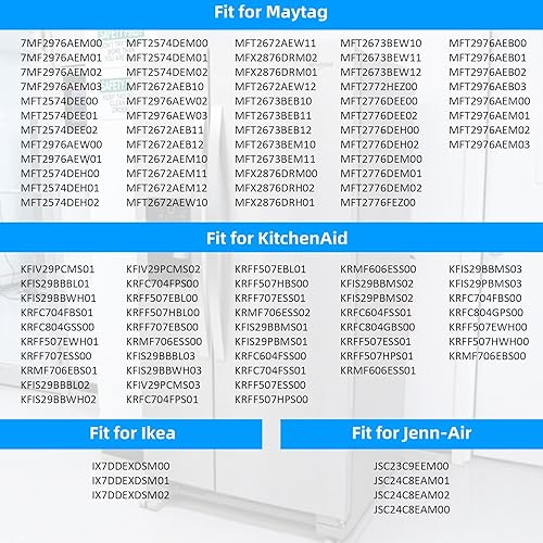 Miniatura 6 de K-78282 W10394076 Válvula de entrada de agua para refrigerador compatible con Whirlpool/Sears Kenmore/Maytag/KitchenAid/Jenn-Air, reemplaza a