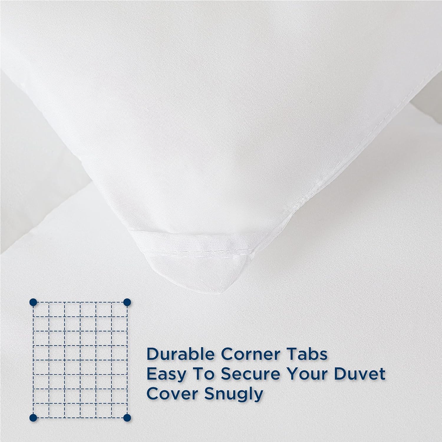 Bedsure Queen Comforter Duvet Insert - Quilted White Comforters Queen Size, All Season Down Alternative Queen Size Bedding Comforter with Corner Tabs : Home & Kitchen