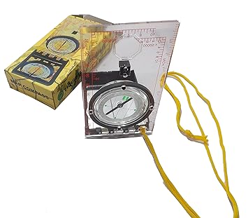 Simrah Military Camping Hiking Lens Lensatic Magnetic Compass