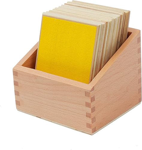 Miniatura 2 de Adena Montessori Tabletas táctiles: inspira educación sensorial y reconocimiento de textura, aprendizaje sensorial y habilidades motoras finas