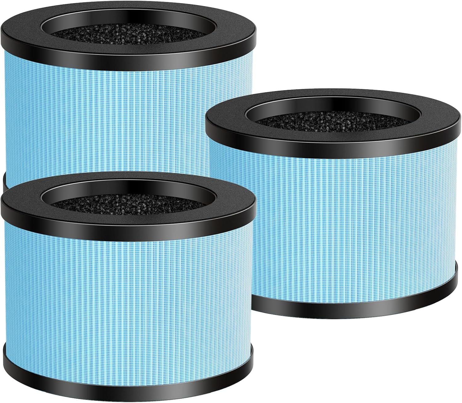 MK01 MK06 DH-JH12 TZ-K1 Filter Compatible with ToLife TZ-K1, for FreAire KN6391RGB, MK01 & MK06, for VOOPNU DH-JH12, Upgraded 4-in-1 Efficient Filter, 3 Pack