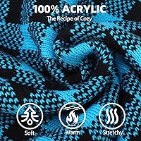 Vista 4 de PUPTECK - Suéteres para perros grandes, medianos y pequeños - Estilo clásico a cuadros de otoño, abrigo de invierno para cachorros, ropa cálida