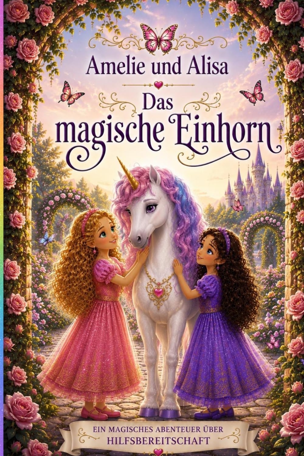 Amelie und Alisa Das magische Einhorn: Ein magisches Abenteuer über Hilfsbereitschaft