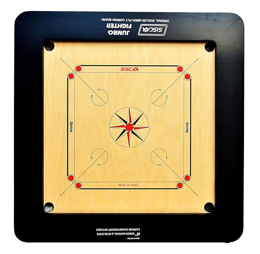 木製Carrom Board キャロンボード Amazon.co.jp: Carrom ボードゲーム クラシック ストライク