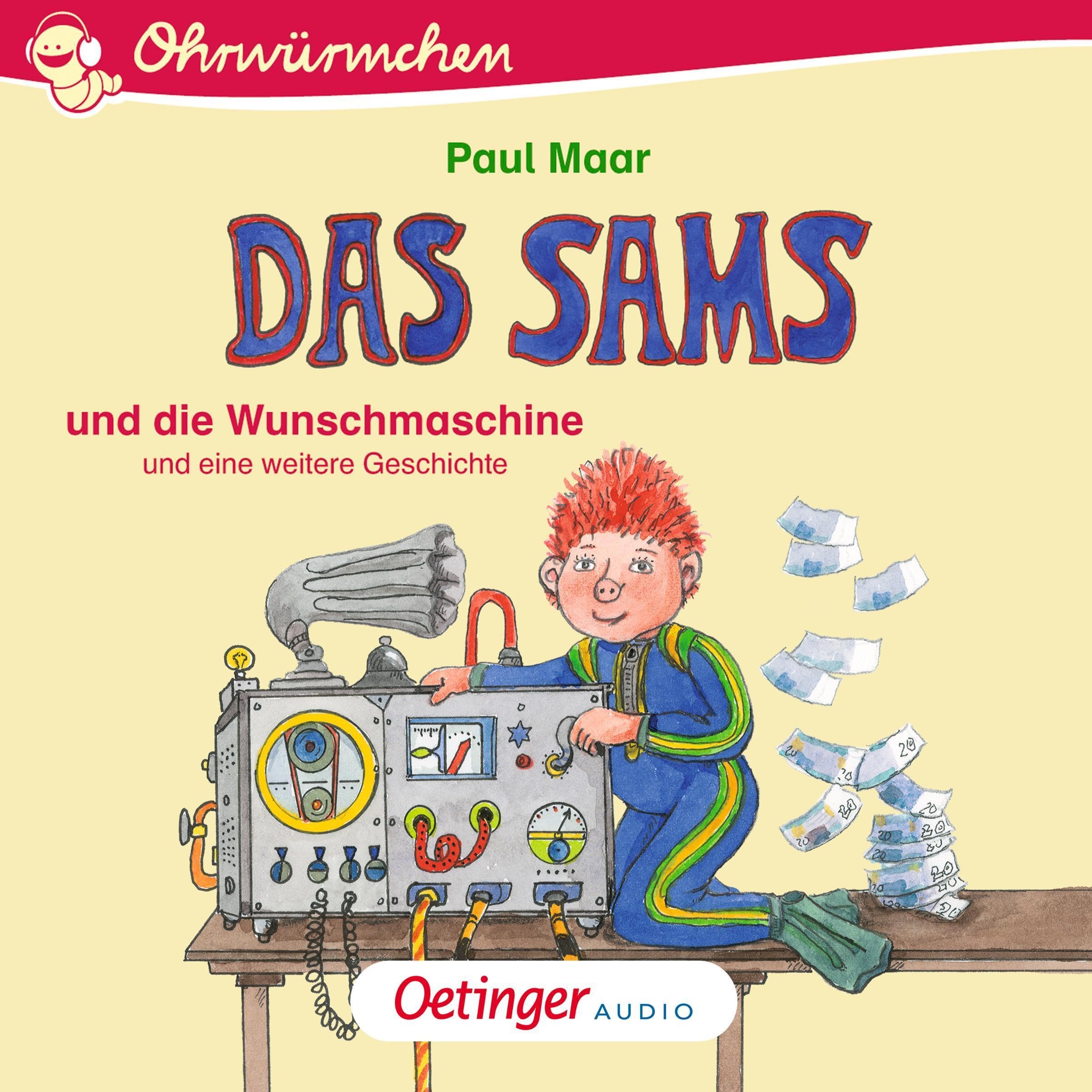 Cover art for Das Sams und die Wunschmaschine und eine weitere Geschichte