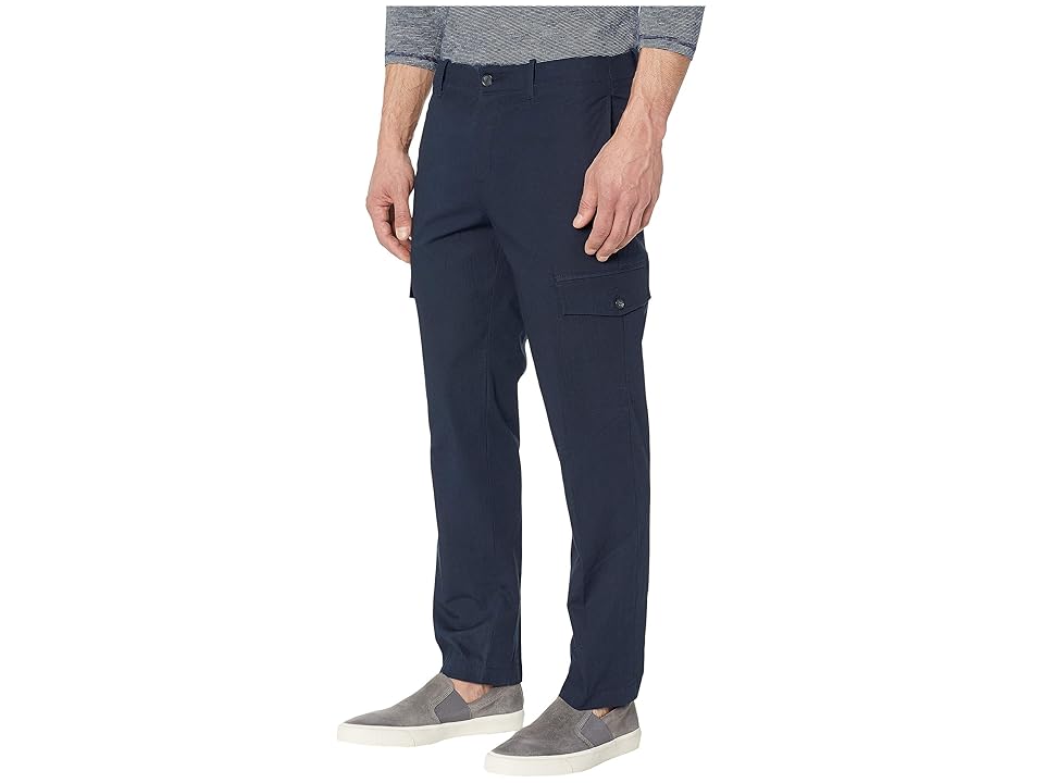 

Perry Ellis Slim Fit Stretch Cargo Pants (Dark Sapphire) Men's Casual Pants, Blue